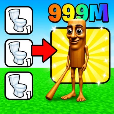 [BRAINTROT 🚽 ] Toilet Merge Tycoon! icon