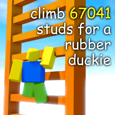 🐥 climb 67,041 studs for a duck icon