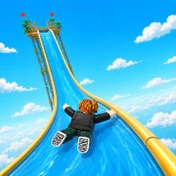 Thumbnail for The HIGHEST Waterslide!🌊 Game