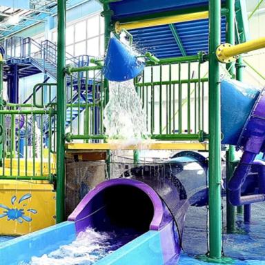 Thumbnail for Outdoor Rainbow Water Park Playground Game