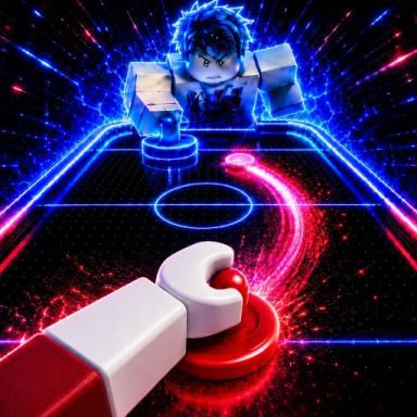 Thumbnail for ⚡Neon Air Hockey🥅 [BETA] Game