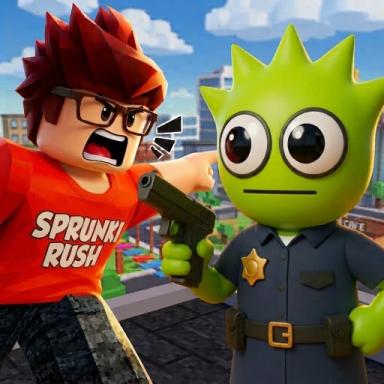 Thumbnail for Sprunki Rush Game