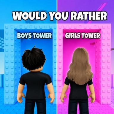 Thumbnail for Would You Rather: Outfit Tower ✨ Game