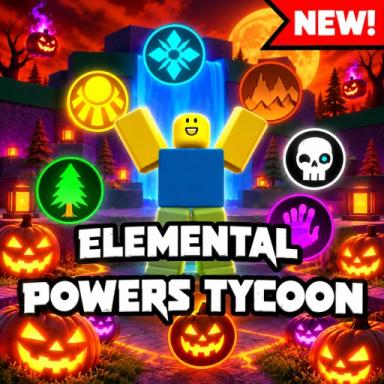 Thumbnail for [HALLOWEEN🎃] Elemental Powers Tycoon Game