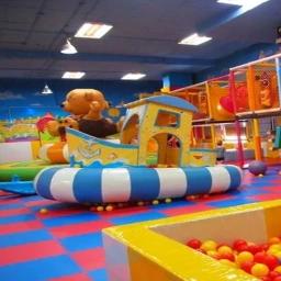 Thumbnail for Fun Indoor Rainbow Disney Playplace Playground Game