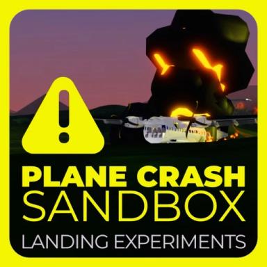 Thumbnail for ⚠️ Landing Experiments: Plane Crash Sandbox Game