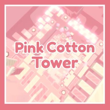 Pink Cotton Stage Tower! ☁️ icon