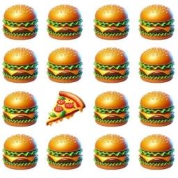 🔎 Find The ODD Emoji Quiz 🍔 icon