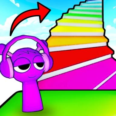 Thumbnail for 😈Climb Stairs of Sprunki Game