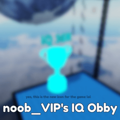 Thumbnail for (UPDATE Time machine) noob_VIP's IQ Obby Game
