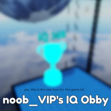 Thumbnail for (UPDATE Time machine) noob_VIP's IQ Obby Game