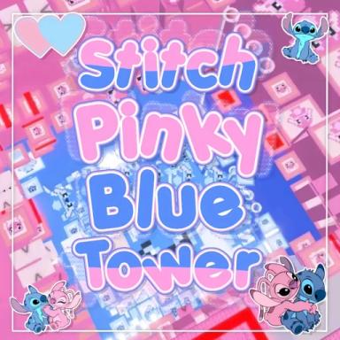 [CARRY] stitch pinky blue tower 🌸🌀 icon