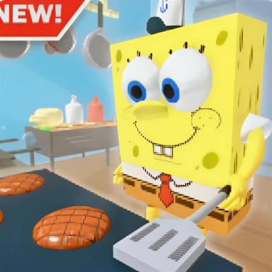 Thumbnail for ESCAPE SPONGY BOYS AND KRISPY CRABBY OBBY!🍔 NEW!  Game