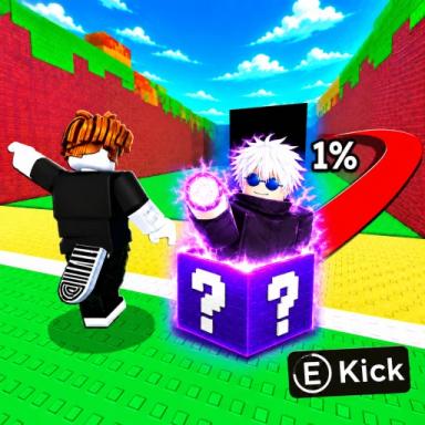 Thumbnail for [🍀2x Luck! ] Kick a Lucky Block For Anime! Game