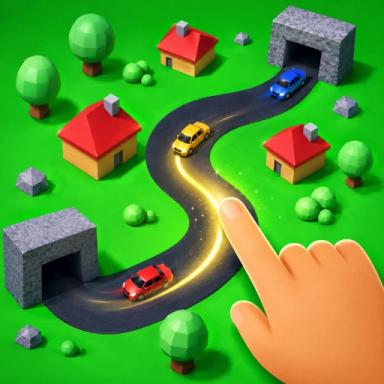 Thumbnail for Freeways (Draw The Road) Game