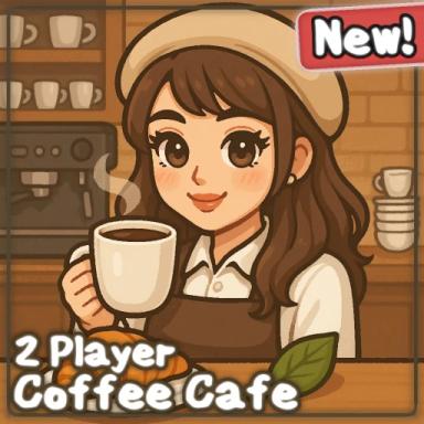 ☕2 Player Coffee Cafe Tycoon! 🍵 icon