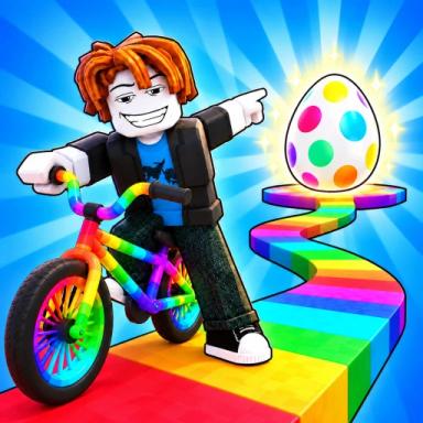 Thumbnail for Bike Obby For Eggs! Game
