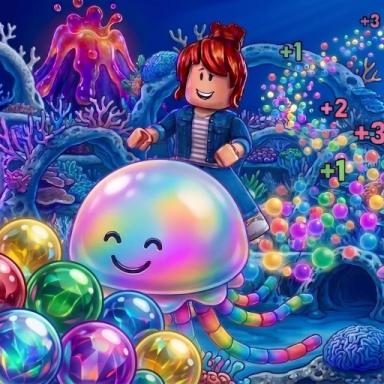 Thumbnail for 🌀Jellyfish Grow & Glow Game