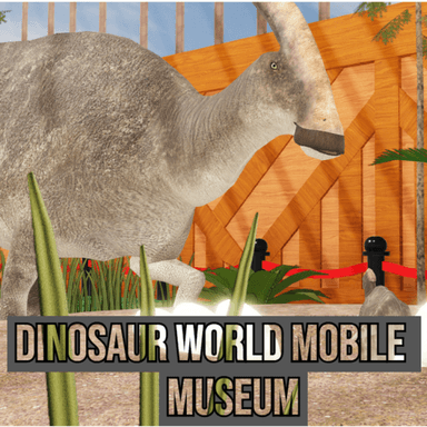 The Dinosaur World Mobile Museum. icon