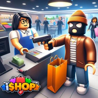 🛍️Work at a Mall! (💥GUNS!) icon