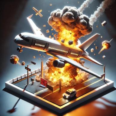 Thumbnail for SURVIVE A PLANE CRASH FROM DISASTER Game
