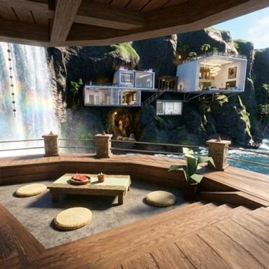 Thumbnail for [V2] Cliff Mansion Tycoon Game