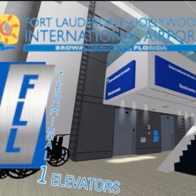 Thumbnail for {WIP}Fort Lauderdale Airport Terminal 1 Elevators  Game