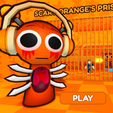 Thumbnail for 😱 🍊 SCARY ORANGE SPLANKI'S PRISON RUN! (Obby) Game