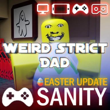 weird strict dad but 100 players icon