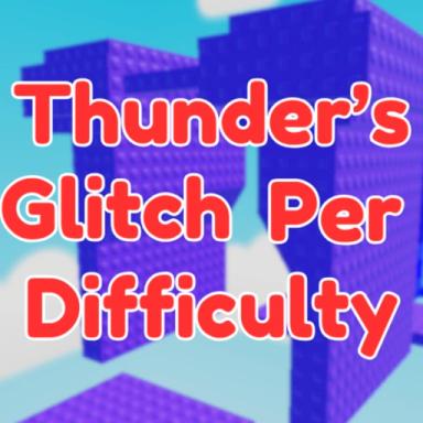 Thunder's Glitch Per Difficulty Chart Obby icon