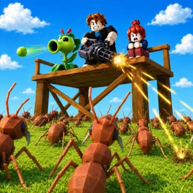 Thumbnail for [NEW] Garden Survival Arena 🐜  Game