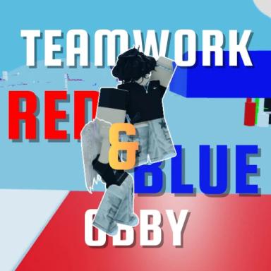 Thumbnail for Teamwork Obby [Red & Blue] Game