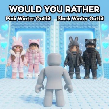 Thumbnail for Would You Rather: Winter Boys & Girls Outfit Tower Game