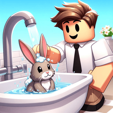 Thumbnail for Bunny Bathing Tycoon 🧽 Game