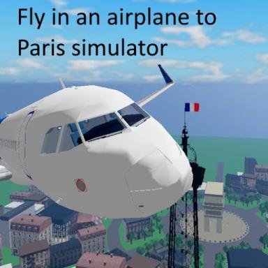 Fly in an airplane to Paris simulator. icon
