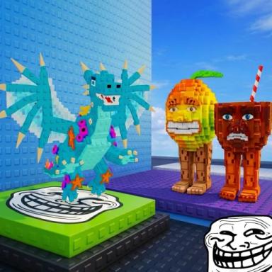 Thumbnail for Morph Into Brainrot Troll Tower 🔥 Game