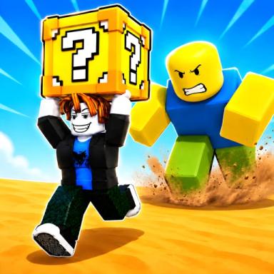Thumbnail for 😈 Steal Noob Lucky Blocks! Game