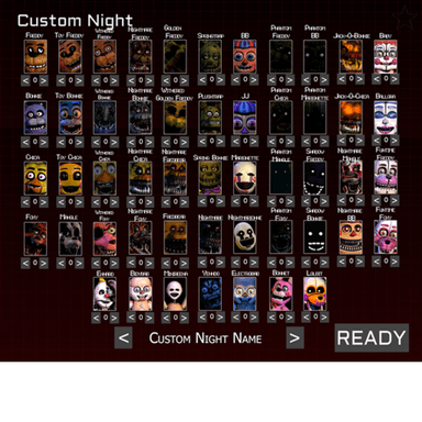 Thumbnail for FNAF ULTIMATE CUSTOM NIGHT (READ DESC) Game