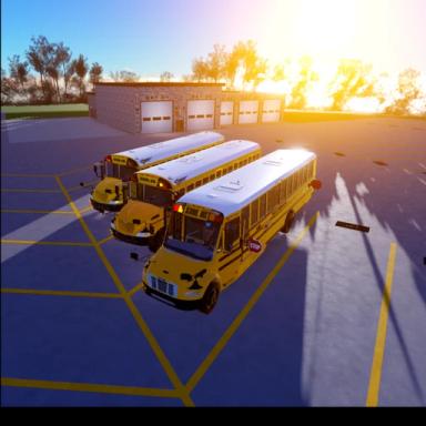 [T3FE & T3RE BUSES] School Bus Simulator Conroe icon