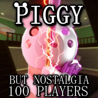 Thumbnail for Piggy but Nostalgia but it's 100 Players Game