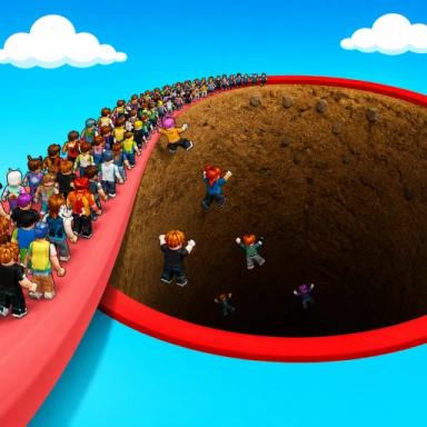 Thumbnail for 100 Players Into a Hole Game