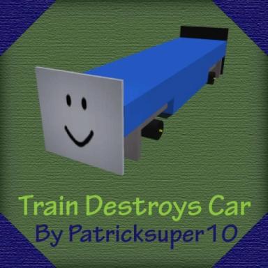 Thumbnail for Train Destroys Car  Game