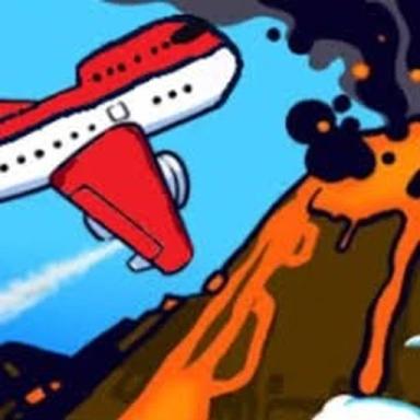 Thumbnail for Survive a Plane Crash into a Volcano! 🌋 Game