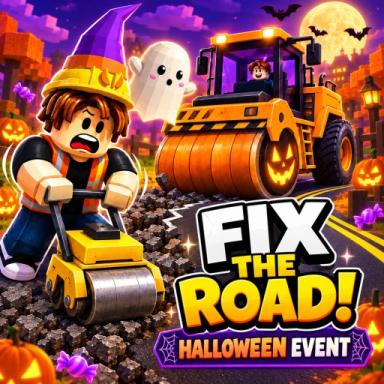 Thumbnail for [🚧🎃] Fix The Road! Game