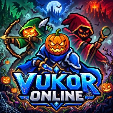 Thumbnail for [🎃] Vukor Online – Pixel MMORPG Game
