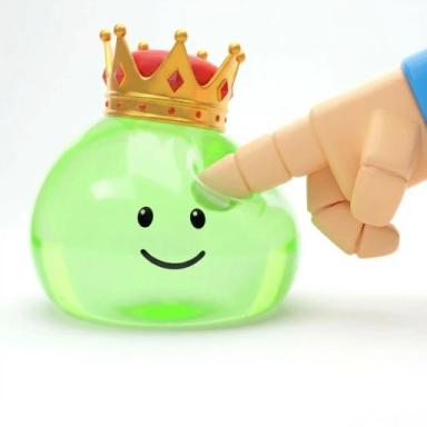 Thumbnail for 【🌈UPD】👑 Be a KING Slime! 🟢 Game