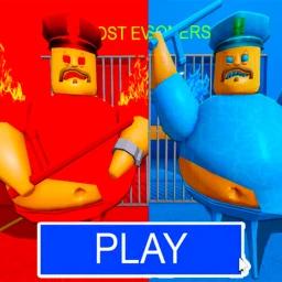 FIRE VS WATER BARRY'S PRISON RUN (OBBY) icon