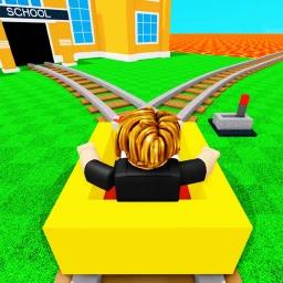 Thumbnail for Cart Ride Out of School to VIP Obby Game