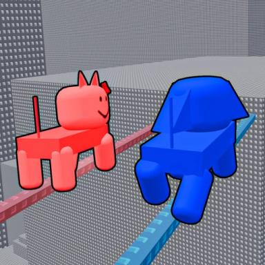Thumbnail for UpDog [2 Player Obby] Game