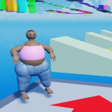 Thumbnail for Get Eaten by Lovely Peaches Obby Game